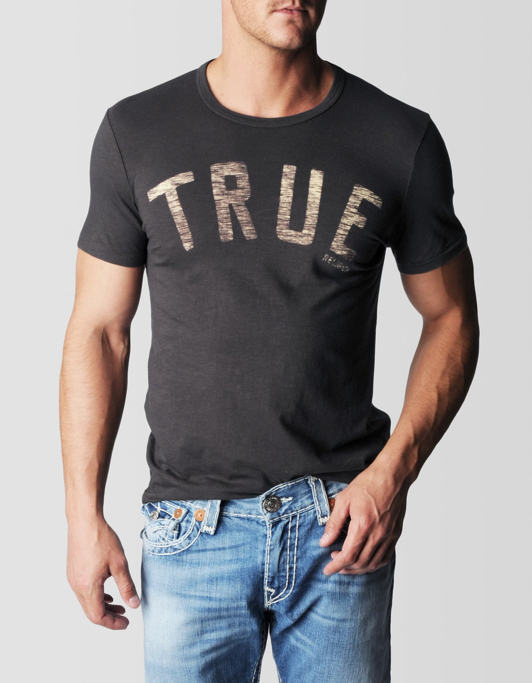 TRUE FLATLOCK MENS TEE